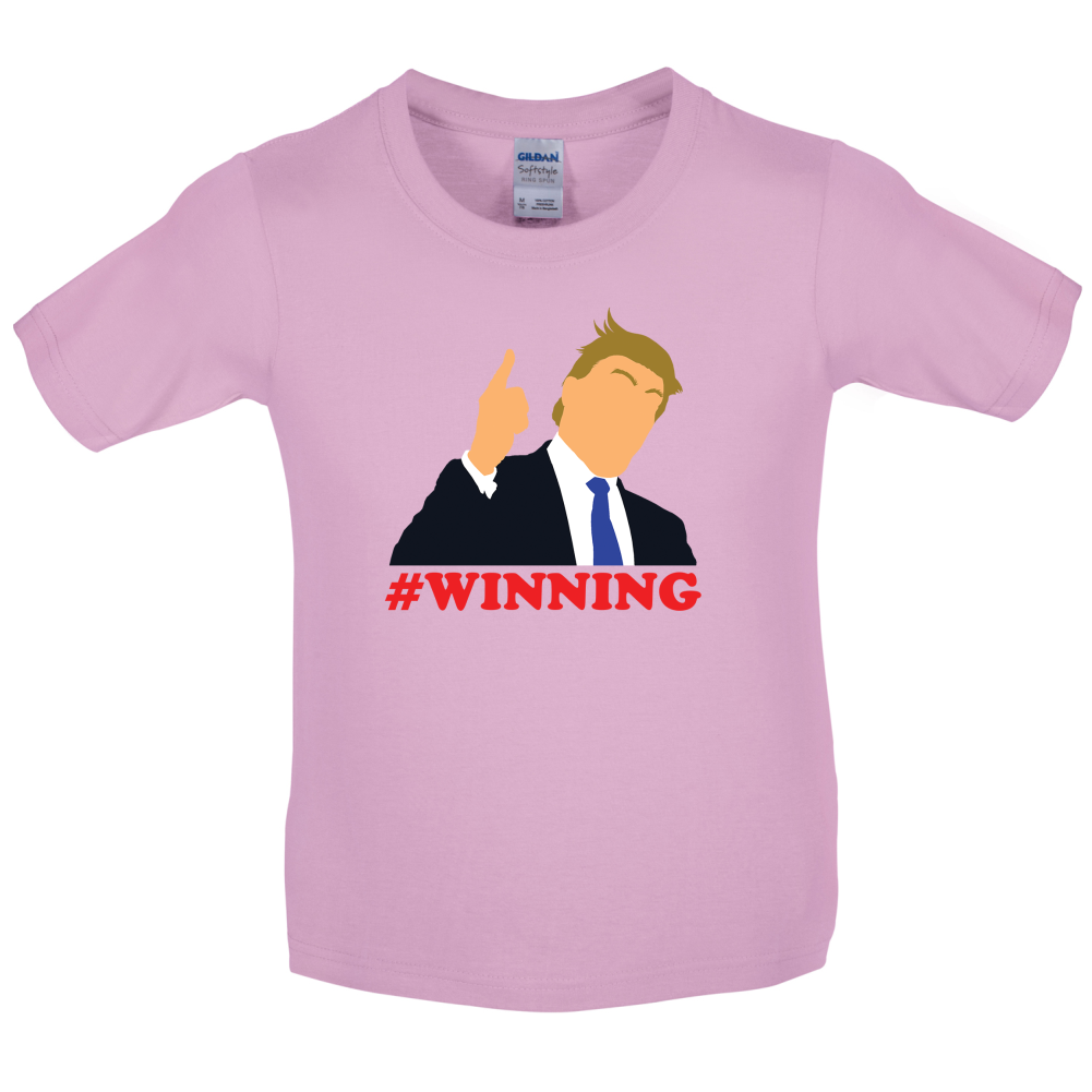 Donald Winning Kids T Shirt