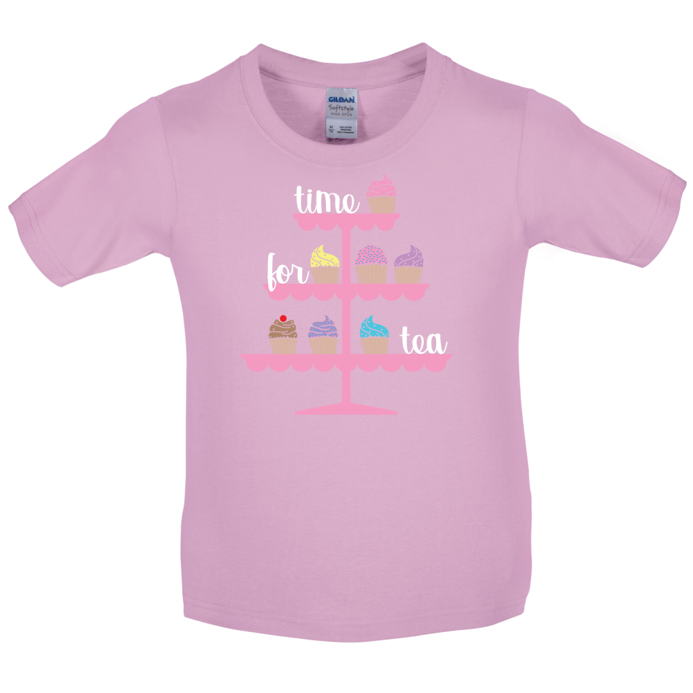 Time For Tea Kids T Shirt