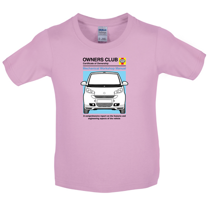 Car Owners Smart Car Kids T Shirt