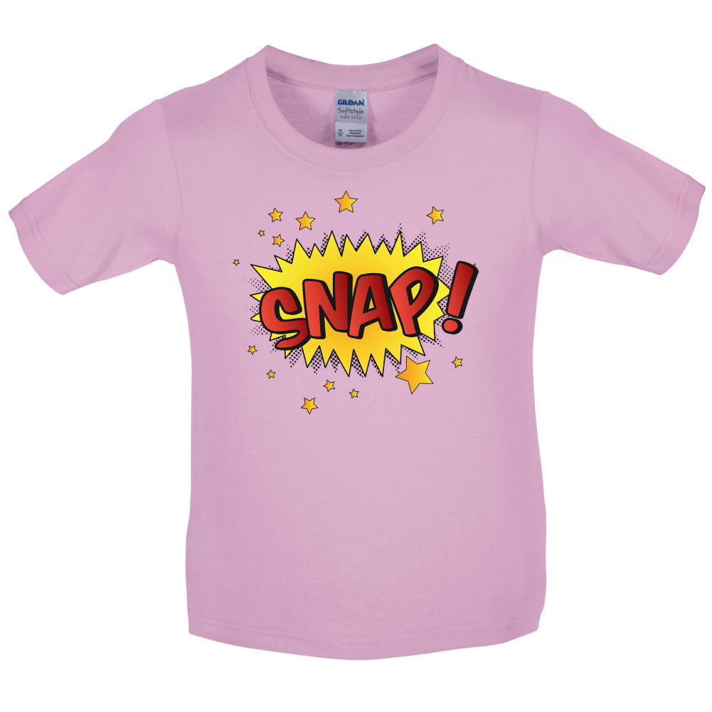 Snap! Word Art Kids T Shirt