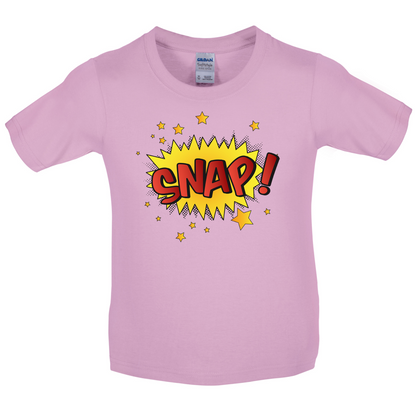 Snap! Word Art Kids T Shirt