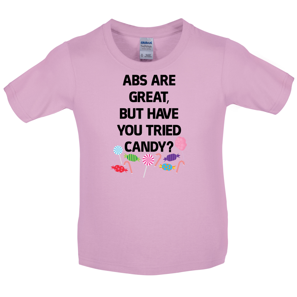 Abs Are Great, Candy Kids T Shirt