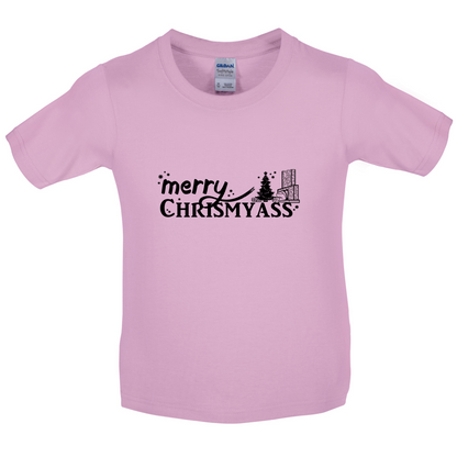 Merry Chrismyass Kids T Shirt