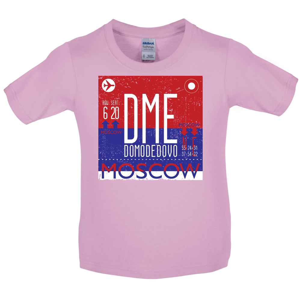Moscow Airport Kids T Shirt