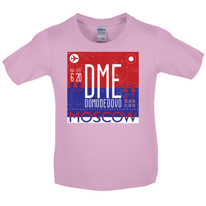 Moscow Airport Kids T Shirt