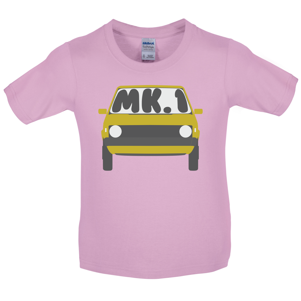 Golf MK1 - Bubble Kids T Shirt