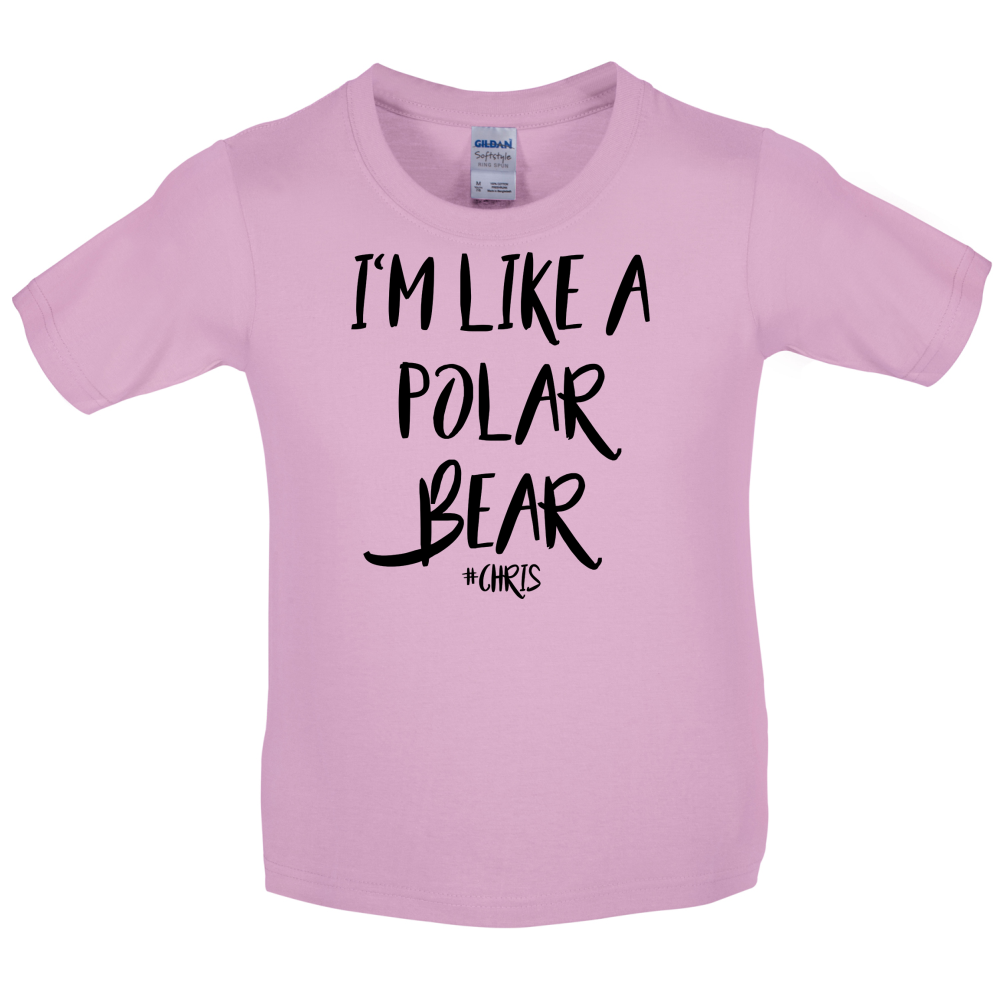 I'm Like A Polar Bear Kids T Shirt