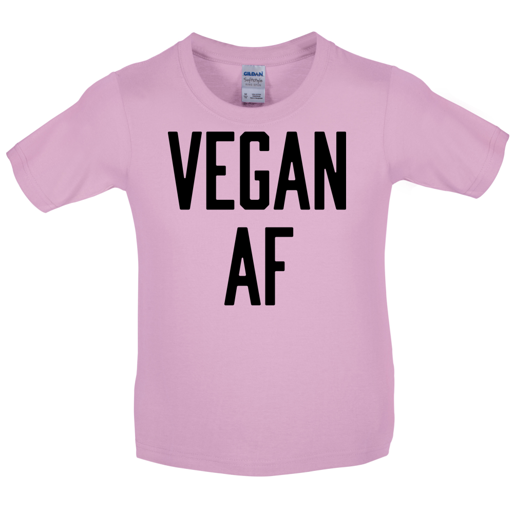 Vegan AF Kids T Shirt