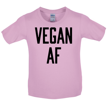 Vegan AF Kids T Shirt