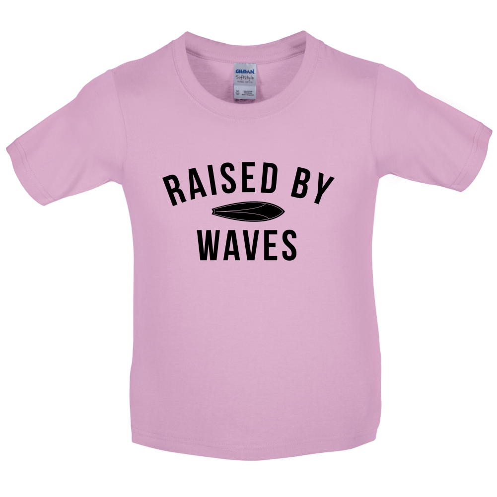 Raised By Waves Kids T Shirt