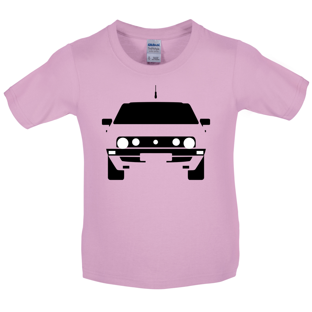 Golf MK2 - Front Kids T Shirt