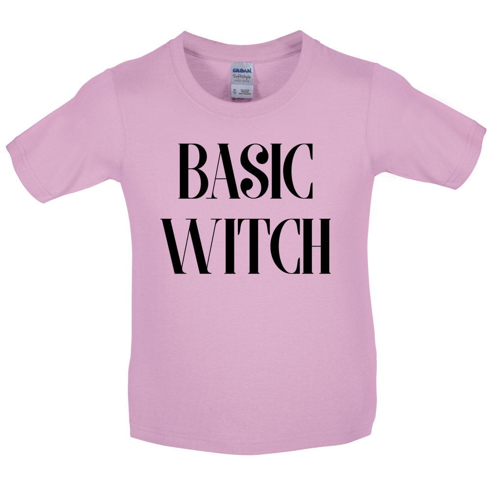 Basic Witch Kids T Shirt