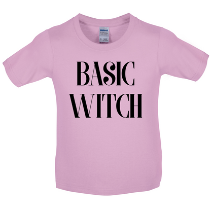 Basic Witch Kids T Shirt