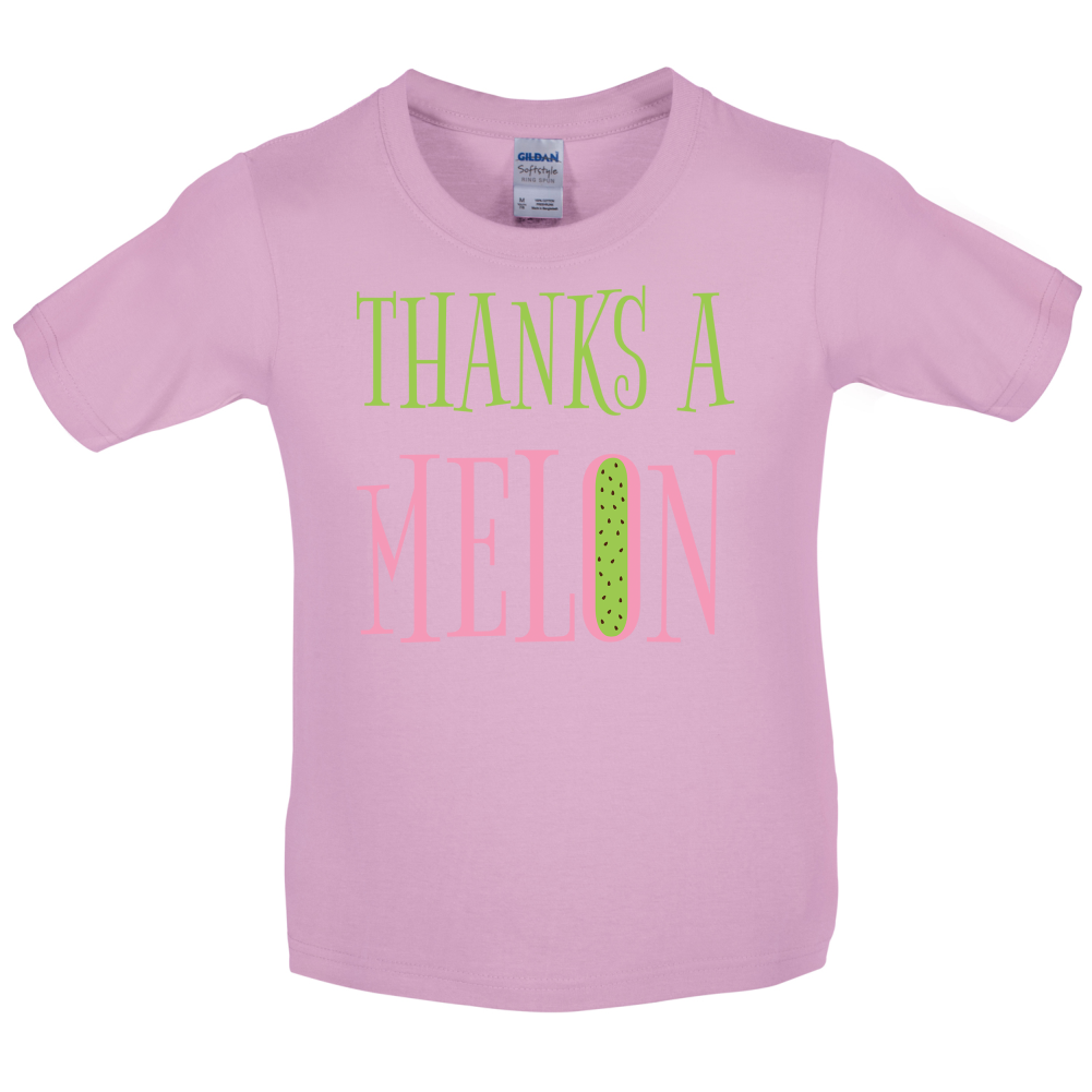 Thanks A Melon Kids T Shirt