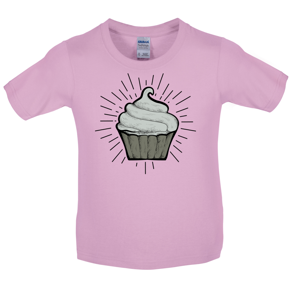 Giant Cup Cake Kids T Shirt