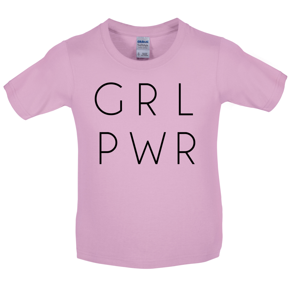 GRL PWR Kids T Shirt