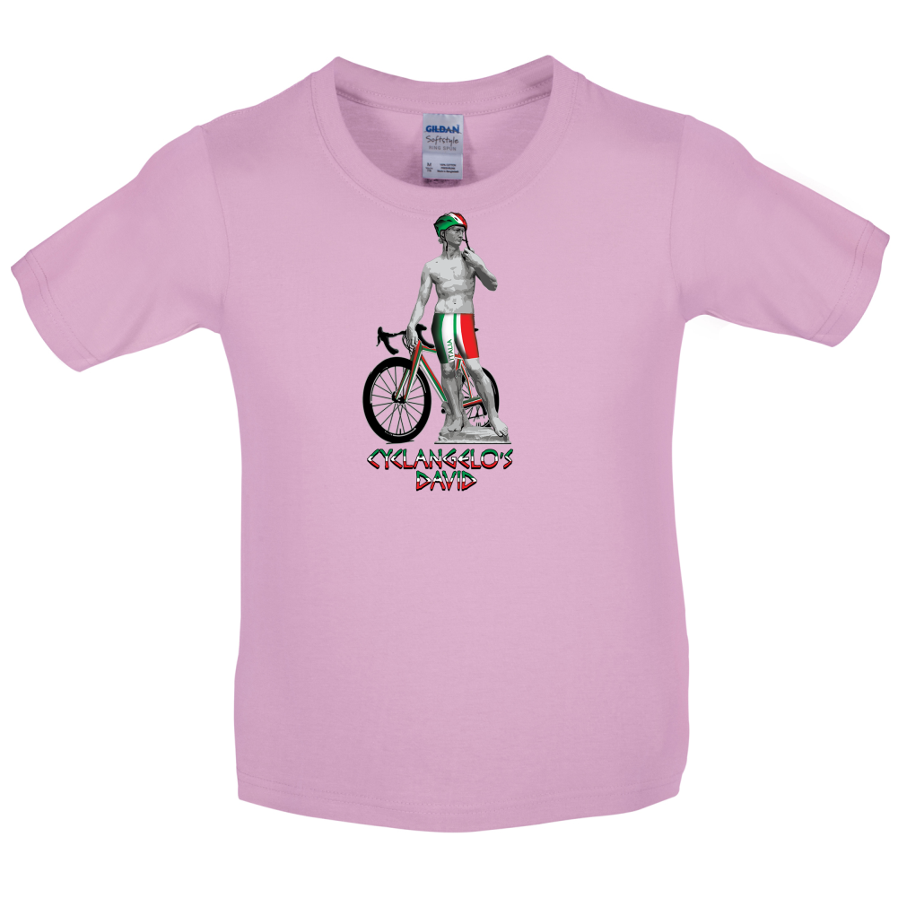 Cyclangelo's David Kids T Shirt