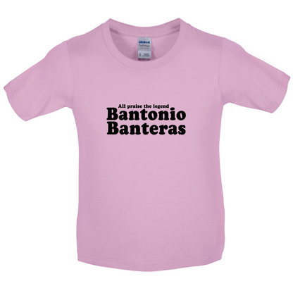 Bantonio Banteras Kids T Shirt
