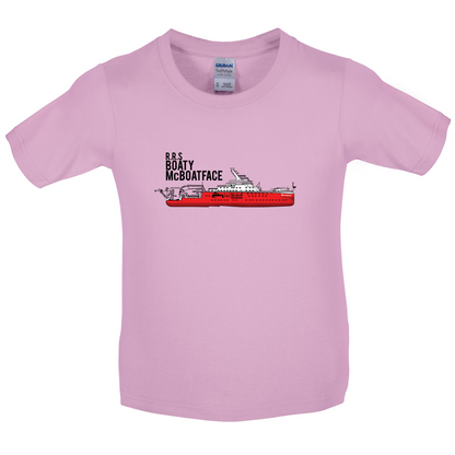 RRS Boaty McBoatface Kids T Shirt