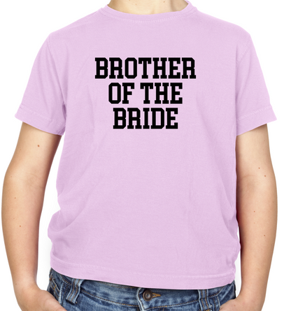 Brother Of The Bride Kids T Shirt