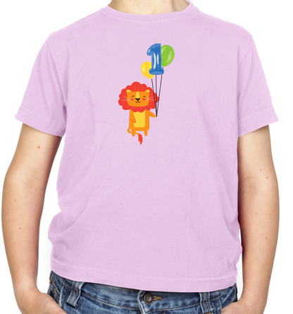 1st Birthday Lion Kids T Shirt