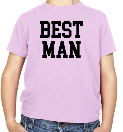 Best Man Kids T Shirt