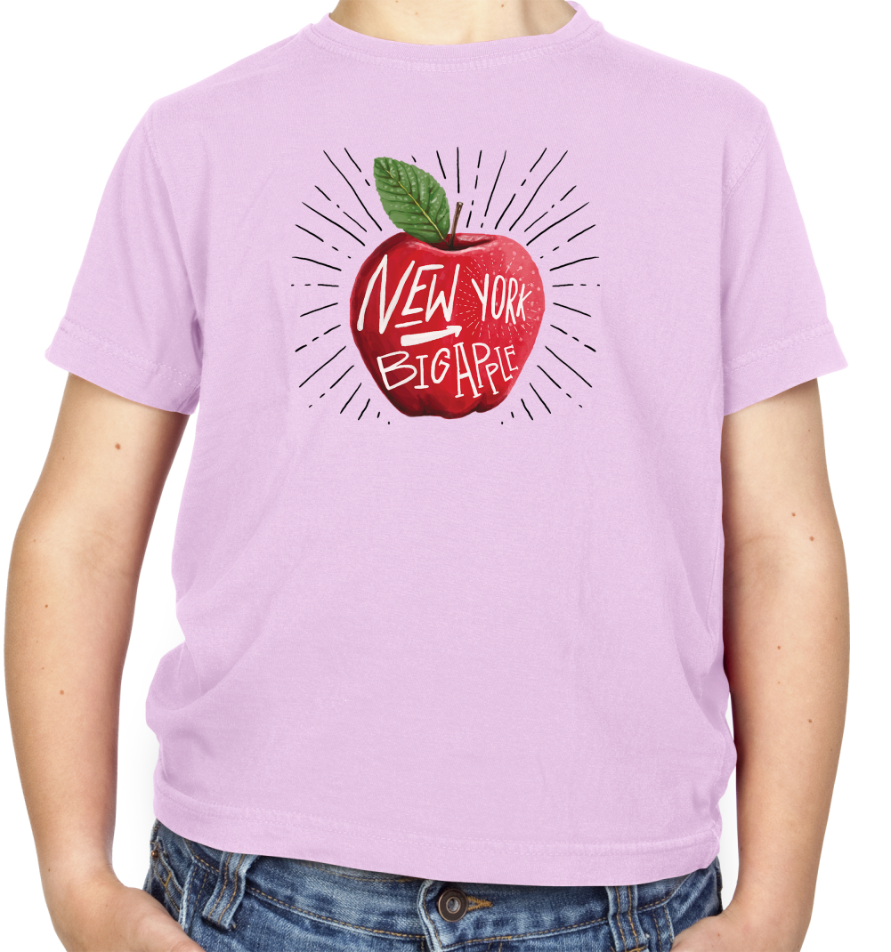 The Big Apple NYC Kids T Shirt