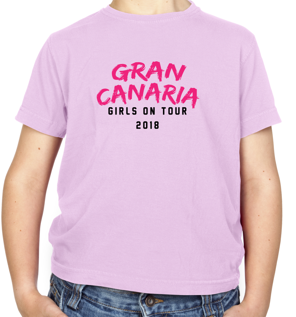 Girls On Tour Gran Canaria Kids T Shirt