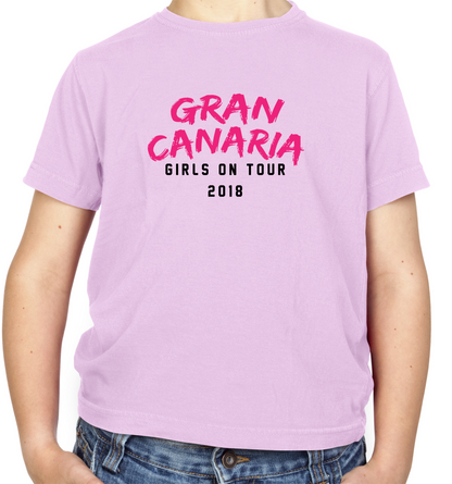 Girls On Tour Gran Canaria Kids T Shirt
