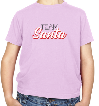Team Santa  Kids T Shirt
