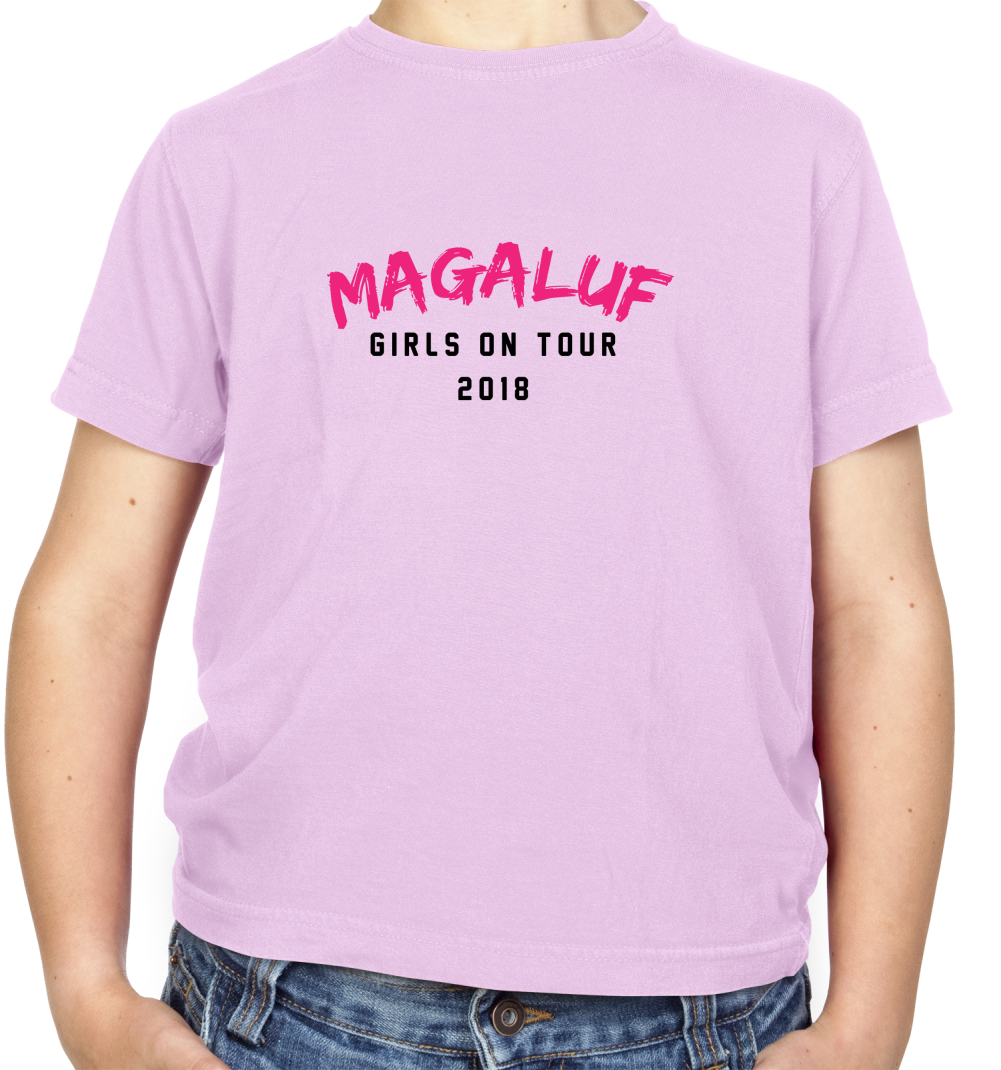 Girls On Tour Magaluf Kids T Shirt