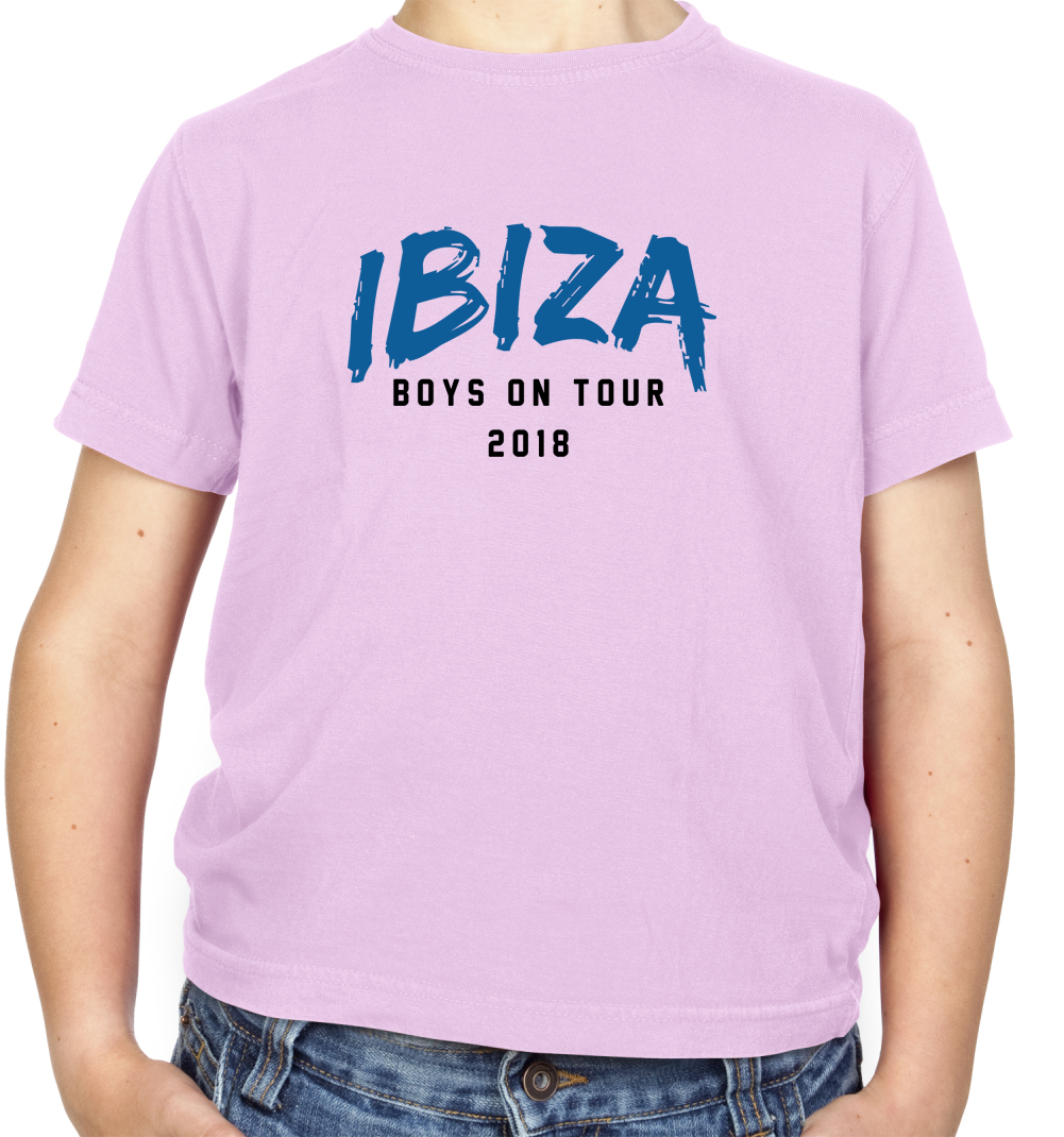 Boys On Tour Ibiza Kids T Shirt