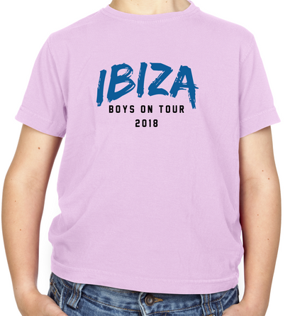Boys On Tour Ibiza Kids T Shirt