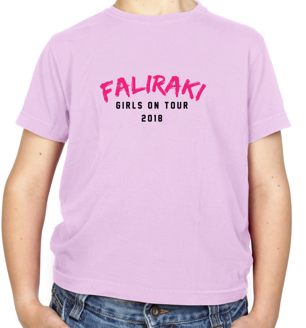Girls On Tour Faliraki Kids T Shirt