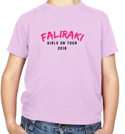 Girls On Tour Faliraki Kids T Shirt