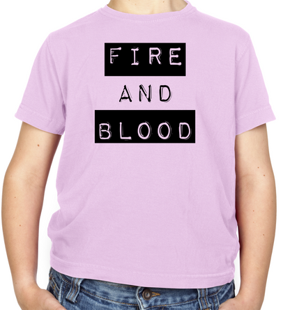 GOT House Saying -Targaryen Kids T Shirt