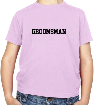 Groomsman Kids T Shirt