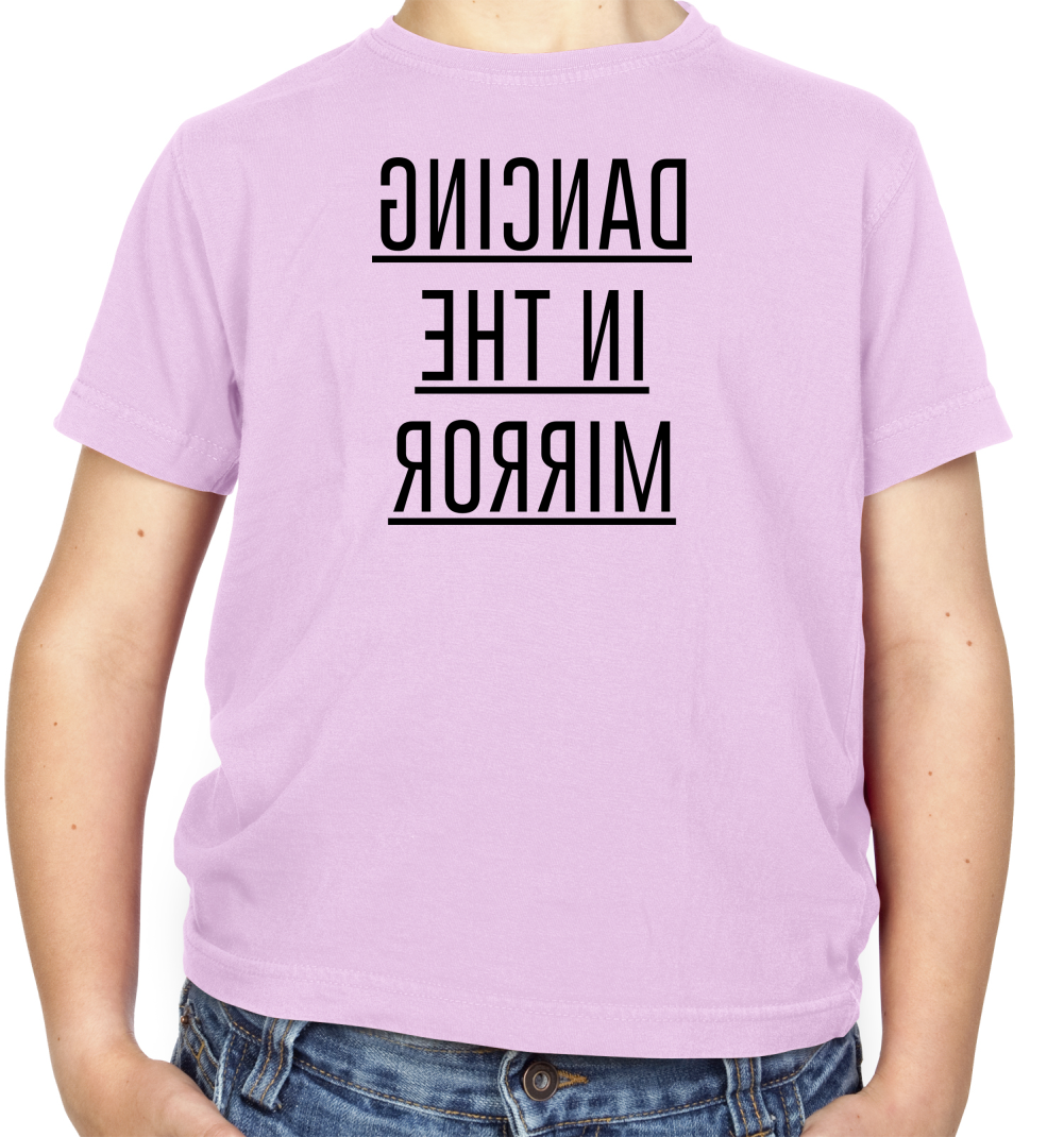 Dancing In The Mirror Kids T Shirt
