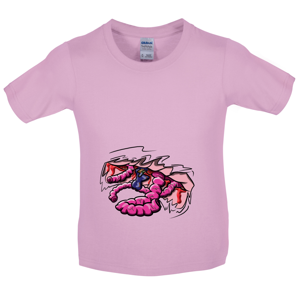 Halloween Guts Kids T Shirt