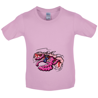 Halloween Guts Kids T Shirt