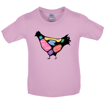 Delicious Chicken Kids T Shirt