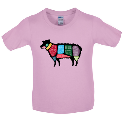 Delicious Sheep Kids T Shirt