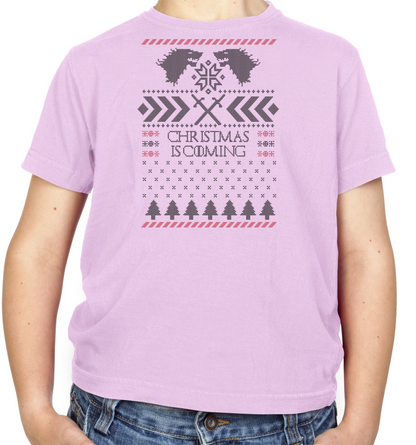 GOT Christmas Is Coming Kids T Shirt