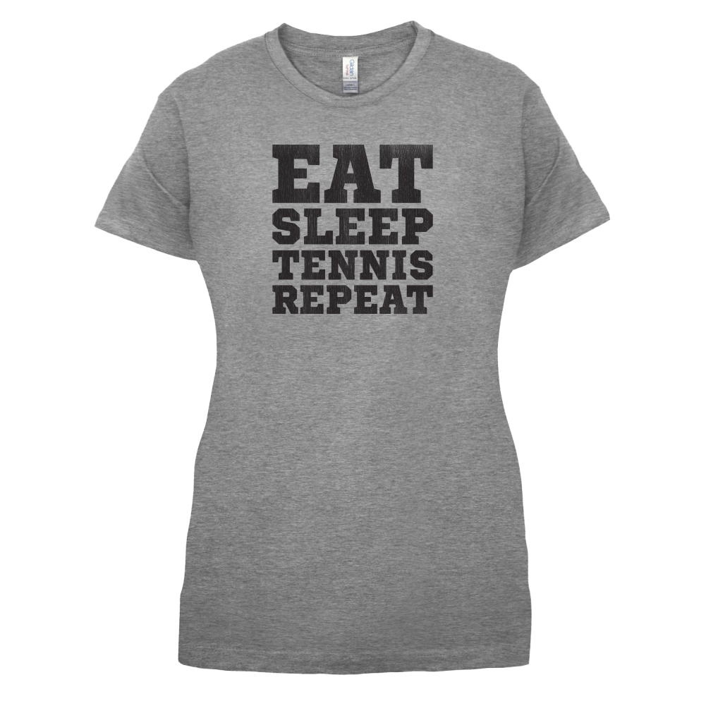 Eat Sleep Tennis Repeat T Shirt