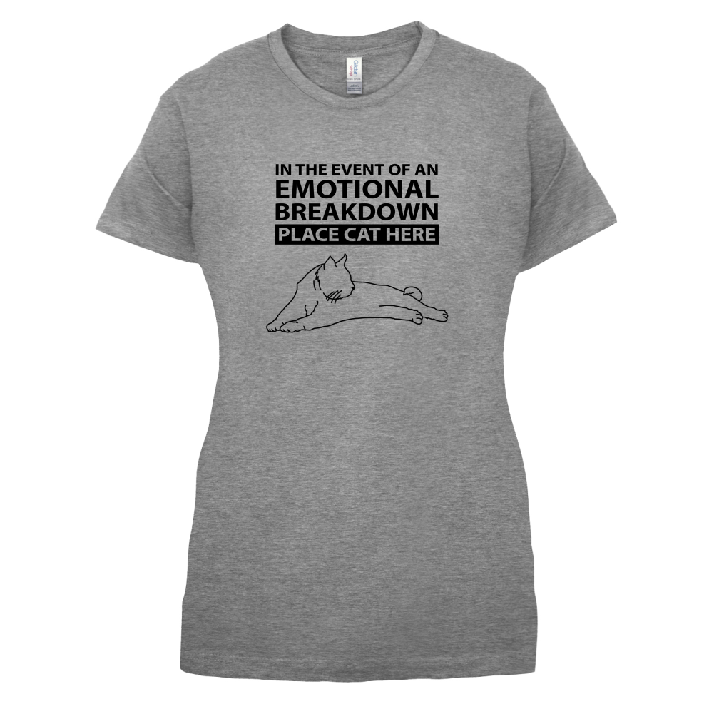 Emotional Breadown Place Cat Here T Shirt