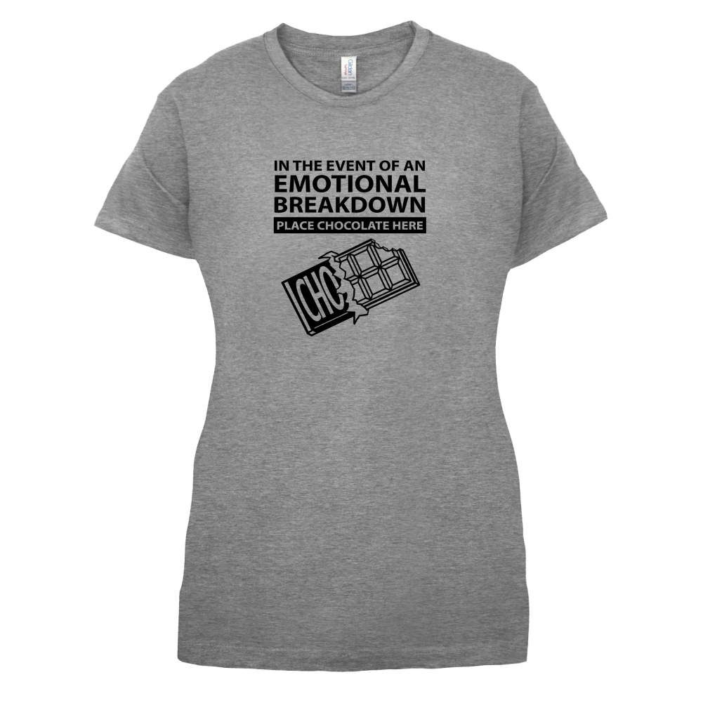 Emotional Breadown Place Chocolate Here T Shirt