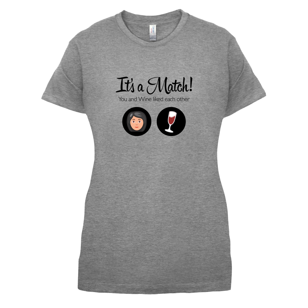 It's A Match Wine T Shirt