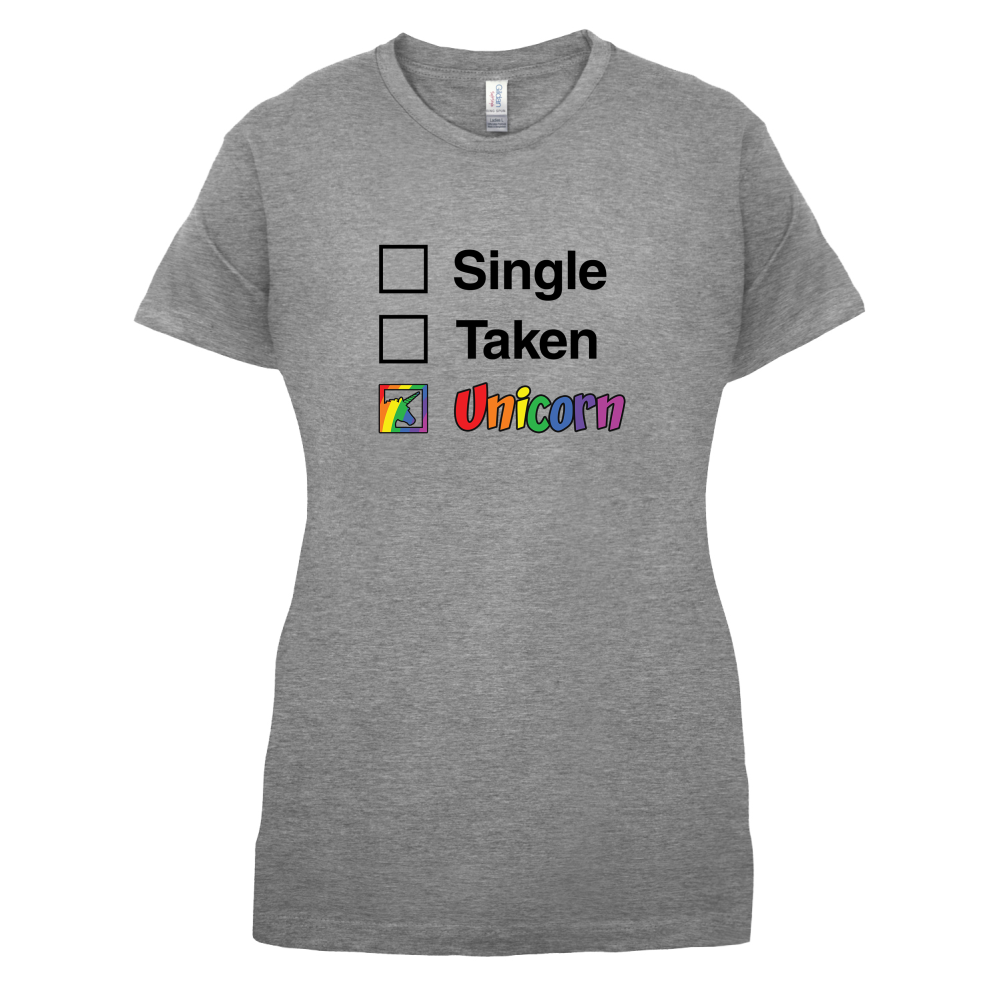 Single Taken Unicorn T Shirt