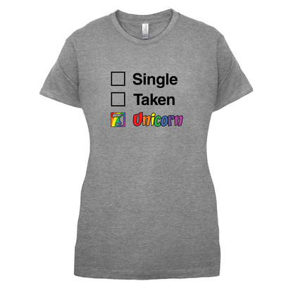 Single Taken Unicorn T Shirt