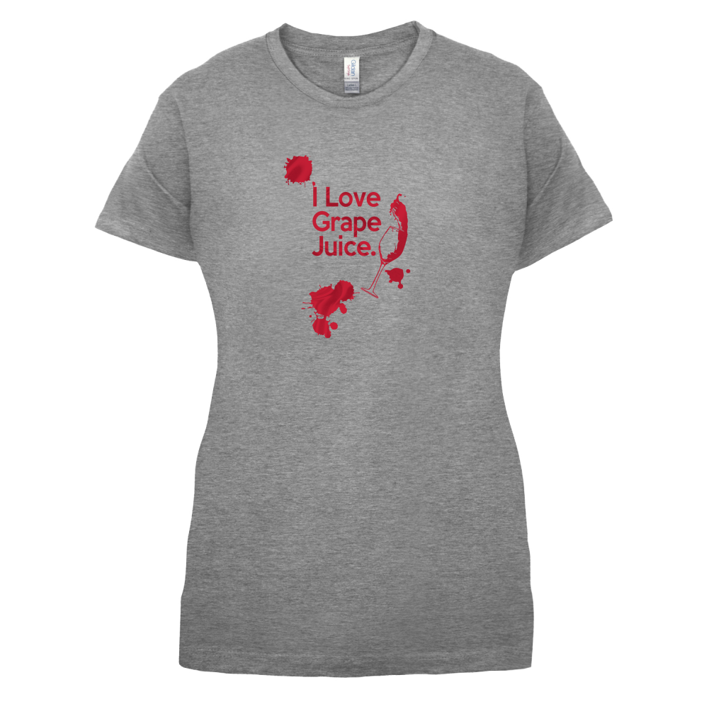 I Love Grape Juice T Shirt